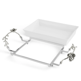 Black Orchid Casserole Dish, Michael Aram - RSVP Style